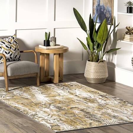 Nuloom Aideen Modern Snake Patterned Area Rug 9ft x 12ft BDCH11A-9012